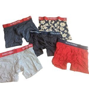 🛍️Dockers Men's Boxer Briefs - Multi-Color Pack